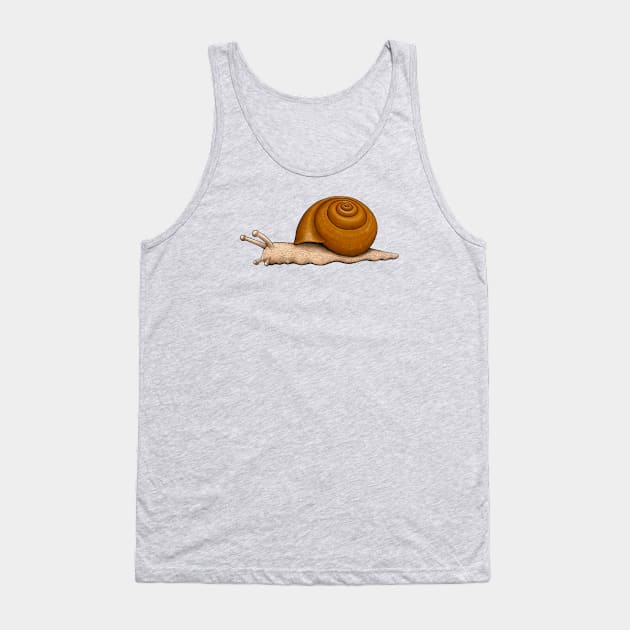 Snail Tank Top by Akman